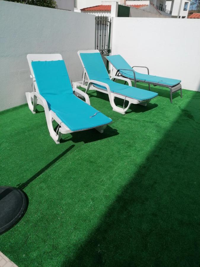 Casinha Res Do Chao Na Nazare Com Quintal E Barbecue Villa Eksteriør bilde